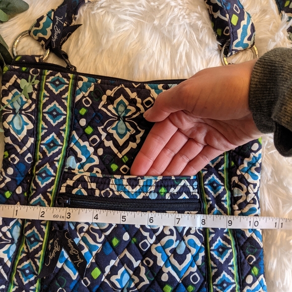 Vera Bradley Ink Blue Purse - Picture 5 of 7